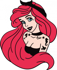 Nažehlovačka Punk Ariel