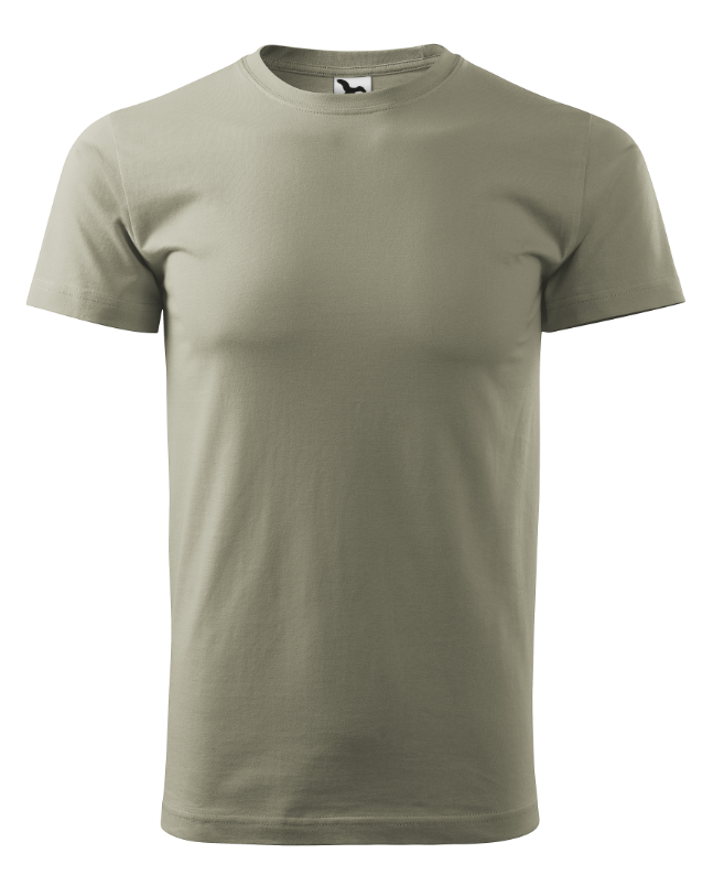 Triko s Vlastním potiskem - UNISEX 200g/m2 - Velikost trička: 146cm (10 let), Barva trička: 28 - světlá khaki
