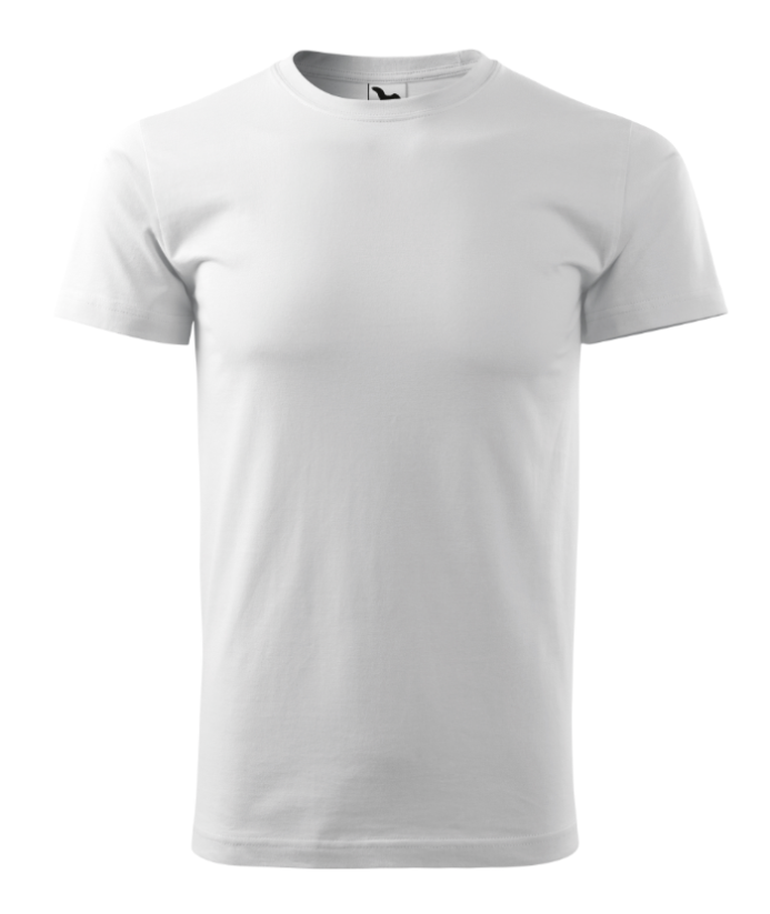 Triko s Vlastním potiskem - UNISEX 200g/m2 - Velikost trička: L, Barva trička: 00 - bílá