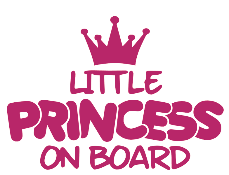 Samolepka na auto Little princess on board