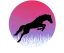 Hrnek kůň silueta č.2 - Druh hrnečku: růžový vnitřek + ucho ve tvaru srdce