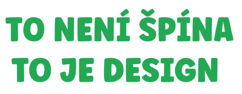 Samolepka na auto To je design - barva samolepky: černá