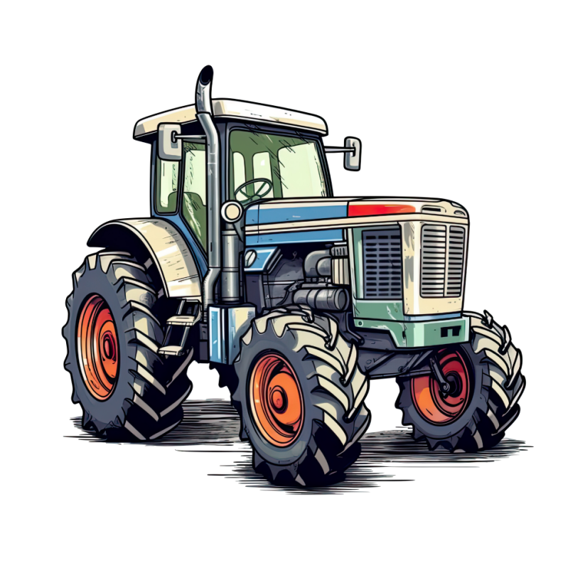 Nažehlovačka Traktor 4