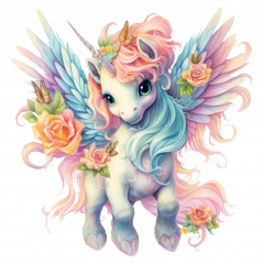 Nažehlovačka Fairy Unicorn 2