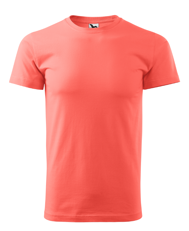 Triko s Vlastním potiskem - UNISEX 200g/m2 - Velikost trička: 158cm (12 let), Barva trička: A1 - korálová